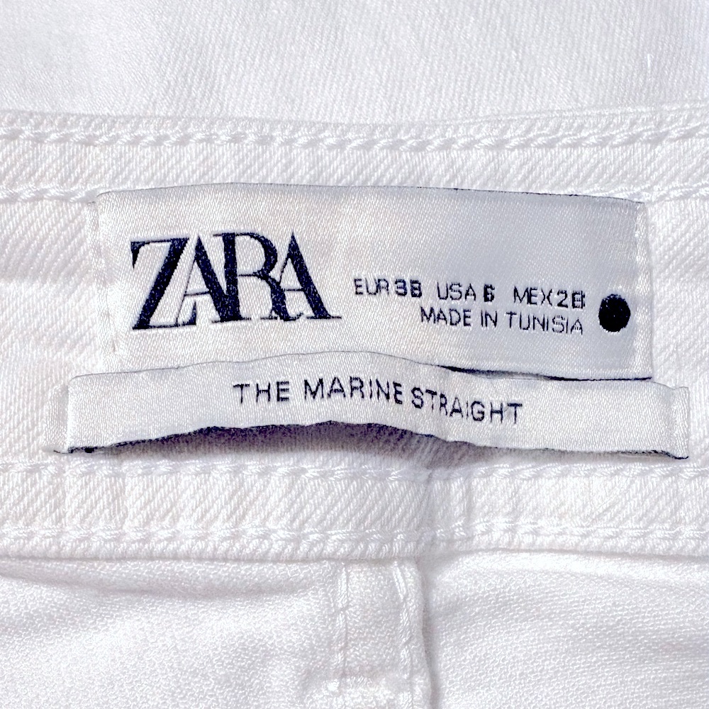 Zara The Marine Straight high-waist wide leg jeans - Picture 10 of 10